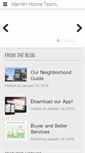 Mobile Screenshot of hamlinhometeam.com
